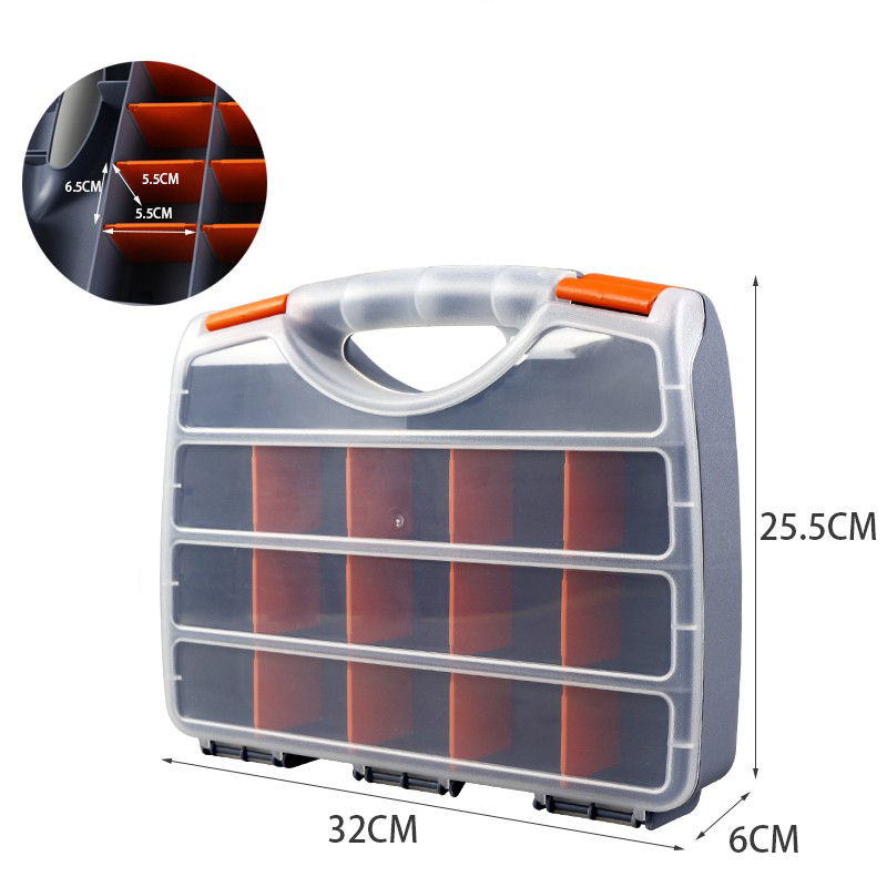 Screw Organizer Kit - ABS 플라스틱 휴대용 부품 상자 나사