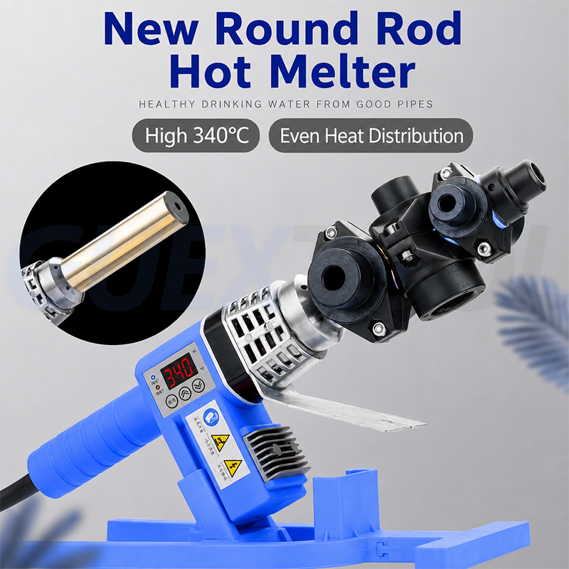 플라스틱 관 용접기 디지털 방식으로 전시 둥근 막대 관 - Workshop Tools Machine 리뷰 및 가격