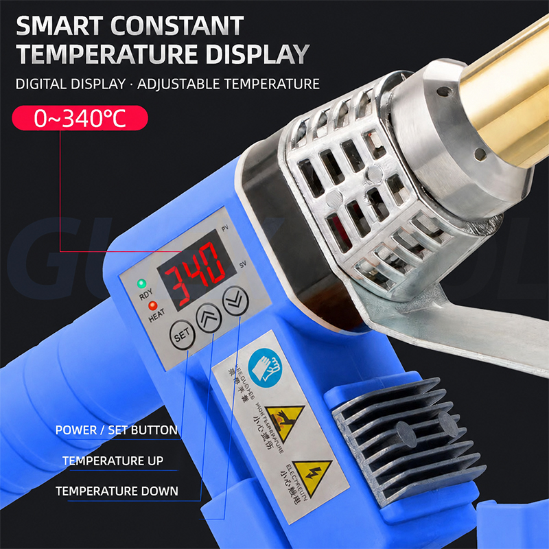플라스틱 관 용접기 디지털 방식으로 전시 둥근 막대 관 - Workshop Tools Machine 리뷰 및 가격