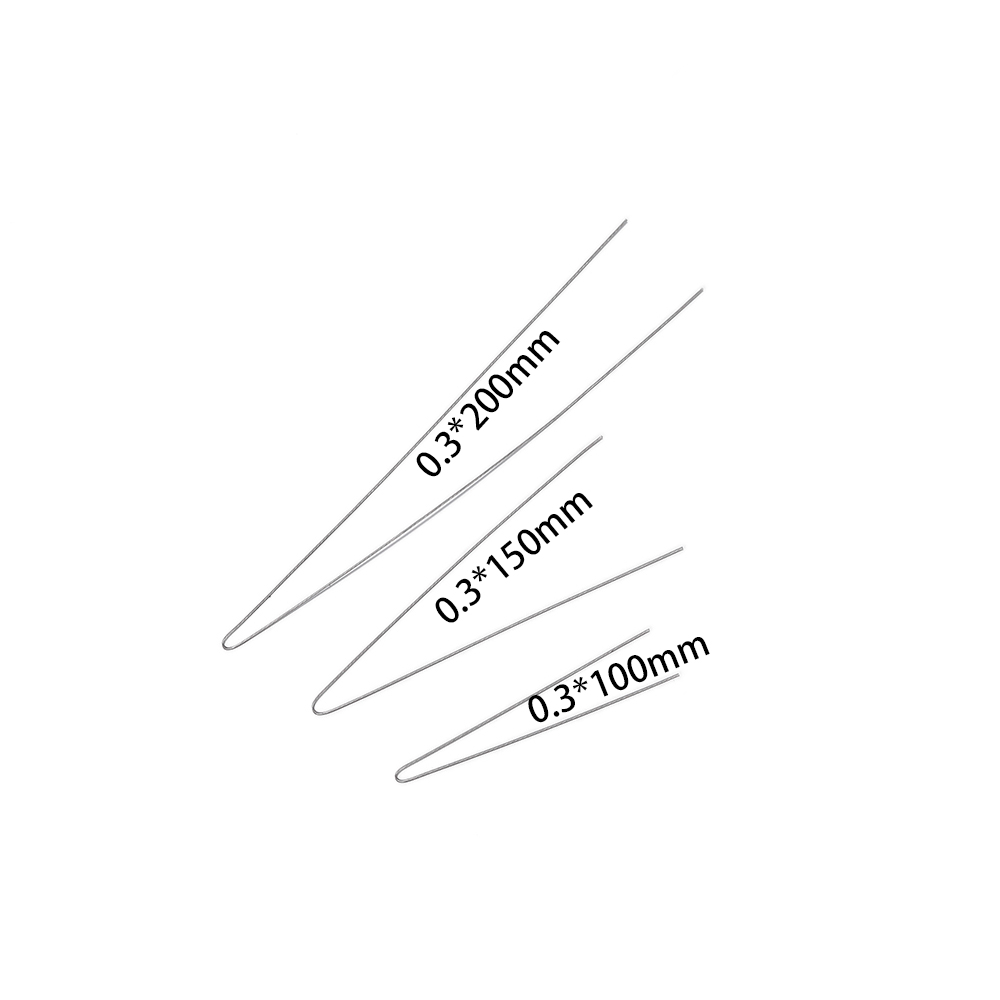 100개/묶음 스테인리스 스틸 빅 아이 커브드 비딩 니 - Tools Jewelry Making 리뷰 및 가격
