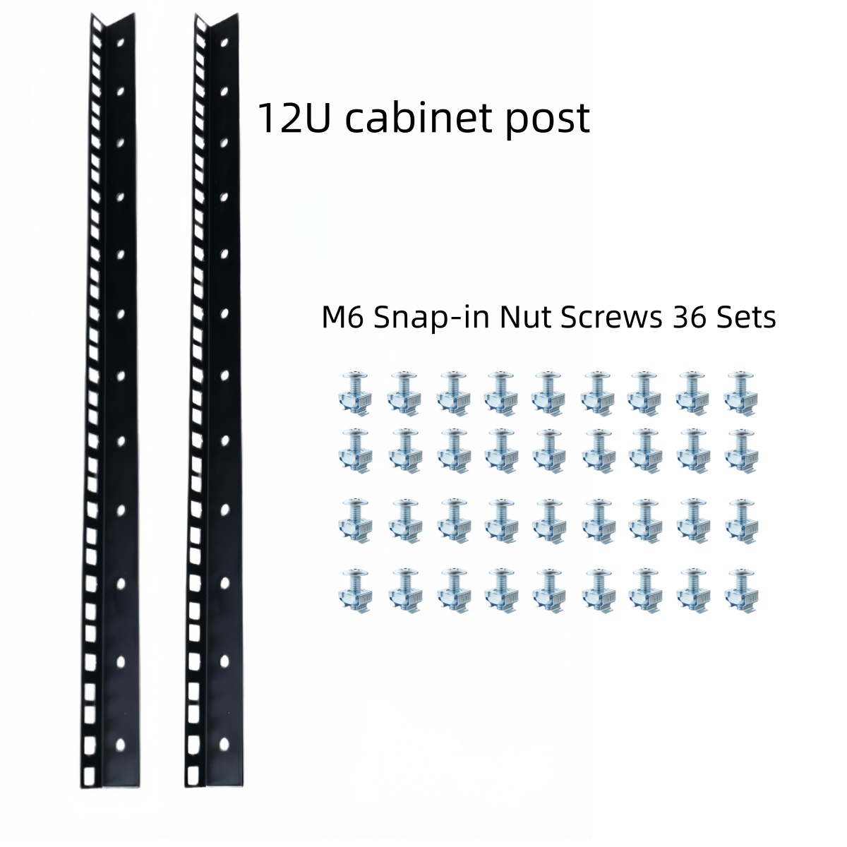 12U 캐비닛 컬럼 키트 19인치 표준 랙 레일에는 M - Screw Organizer Kit 리뷰 및 가격