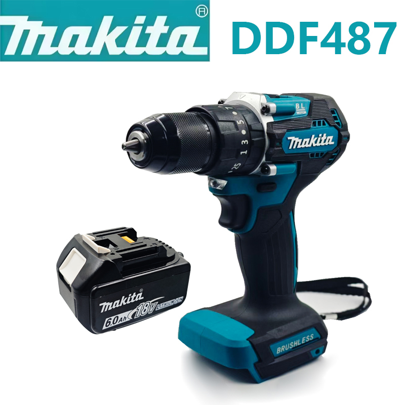 마키타 DDF487 무선 드라이버 드릴 18V 브러시리 - Makita Drill Ddf484 리뷰 및 가격