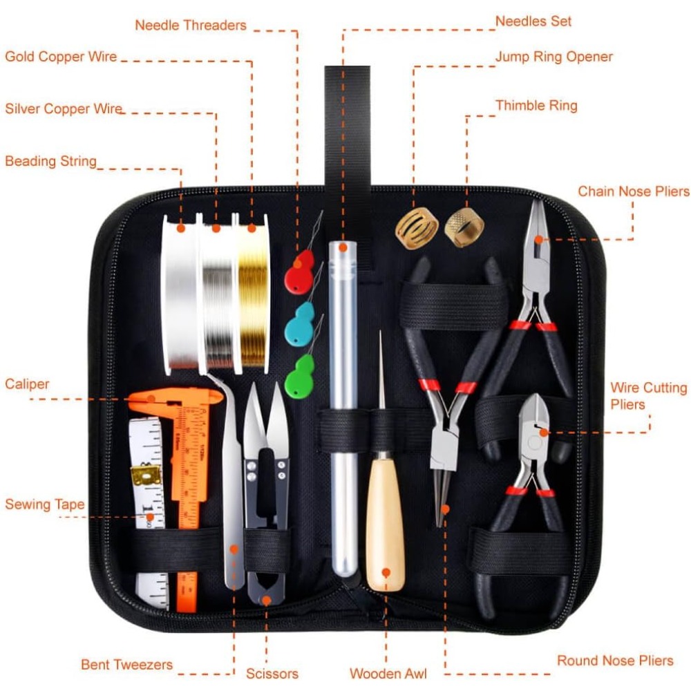 보석 제작 용품 키트 (보석 도구, 구리 와이어, 부자 - Tools Jewelry Making 리뷰 및 가격