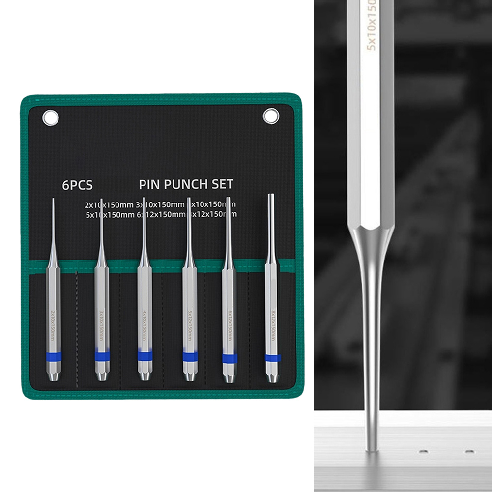 1/6개 2/3/4/5/6/8mm 핸드 콘 펀치 롤 핀 - Workshop Tools And Equipment 리뷰 및 가격