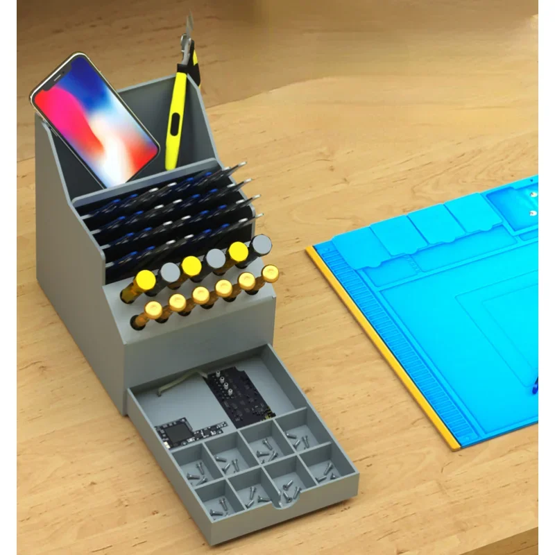 대용량 데스크탑 스크루 드라이버 트위저 도구 보관 랙, - Screw Organizer Kit 리뷰 및 가격