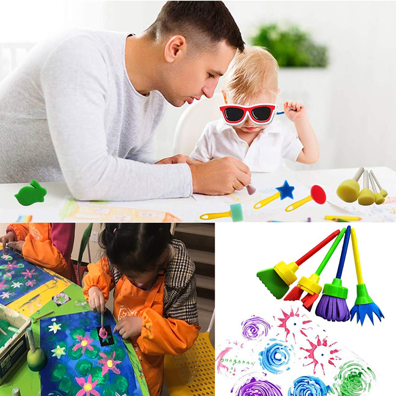 어린이 그리기 스폰지 장난감 미술 공예 그리기 도구 낙 - Tools Workshop For Kids 리뷰 및 가격