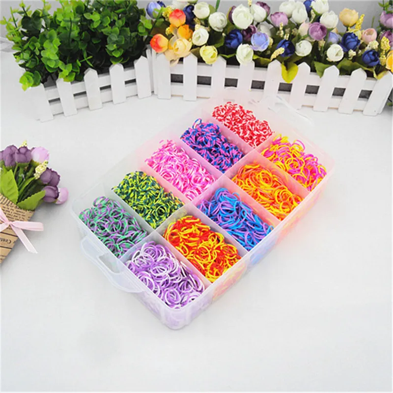 DIY 수제 고무 밴드 Loom 직조 도구 상자 팔찌  - Tools Workshop For Kids 리뷰 및 가격